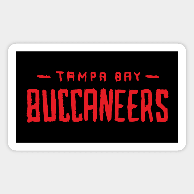 Tampa Bay Bucanneeers 20 Magnet by Very Simple Graph